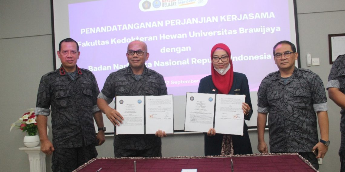 Perkuat Komitmen Tangani Narkoba, BNN RI Gandeng FKH UB